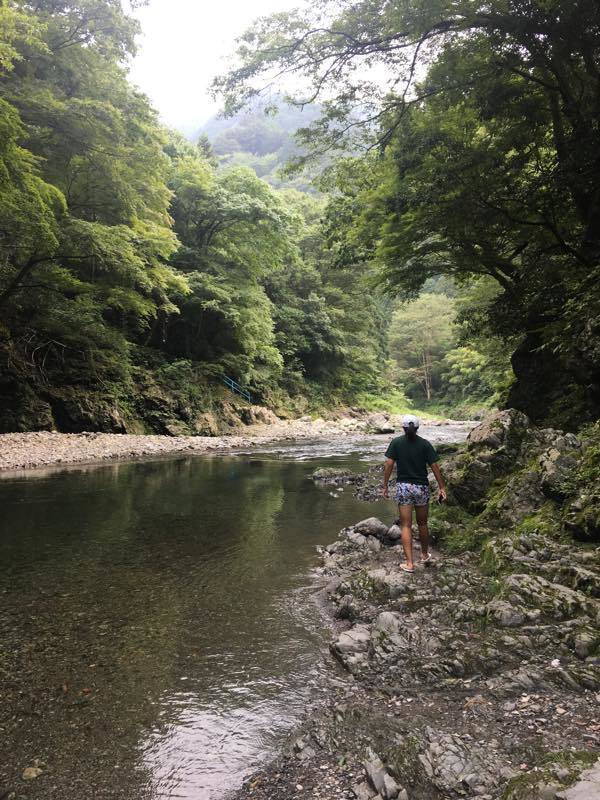 Flag姉兄弟の川遊び アメでもハレでもフラッグフットボール 東京